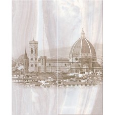 Панно Aliante Grey "Fiore" (2 плитки)