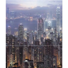 Панно Gloss "City" (3 плитки)