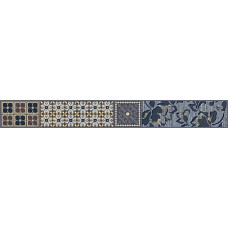 Бордюр Камлот Индиго "Эйша"  405x50