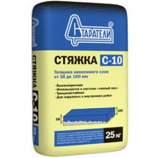 Стяжка пола С-10 Старатели 25 кг.